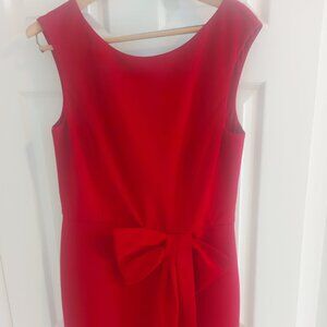 LAURA classy red sheath dress (JESSICA HOWARD)